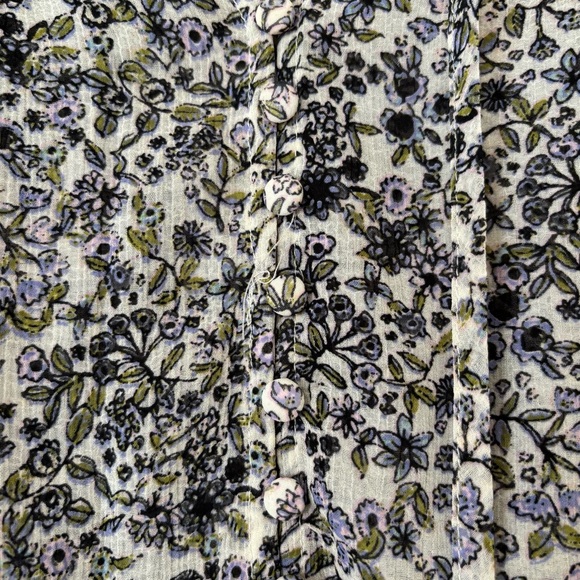 Free people floral blouse - Picture 4 of 4